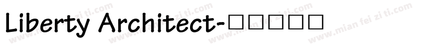 Liberty Architect字体转换